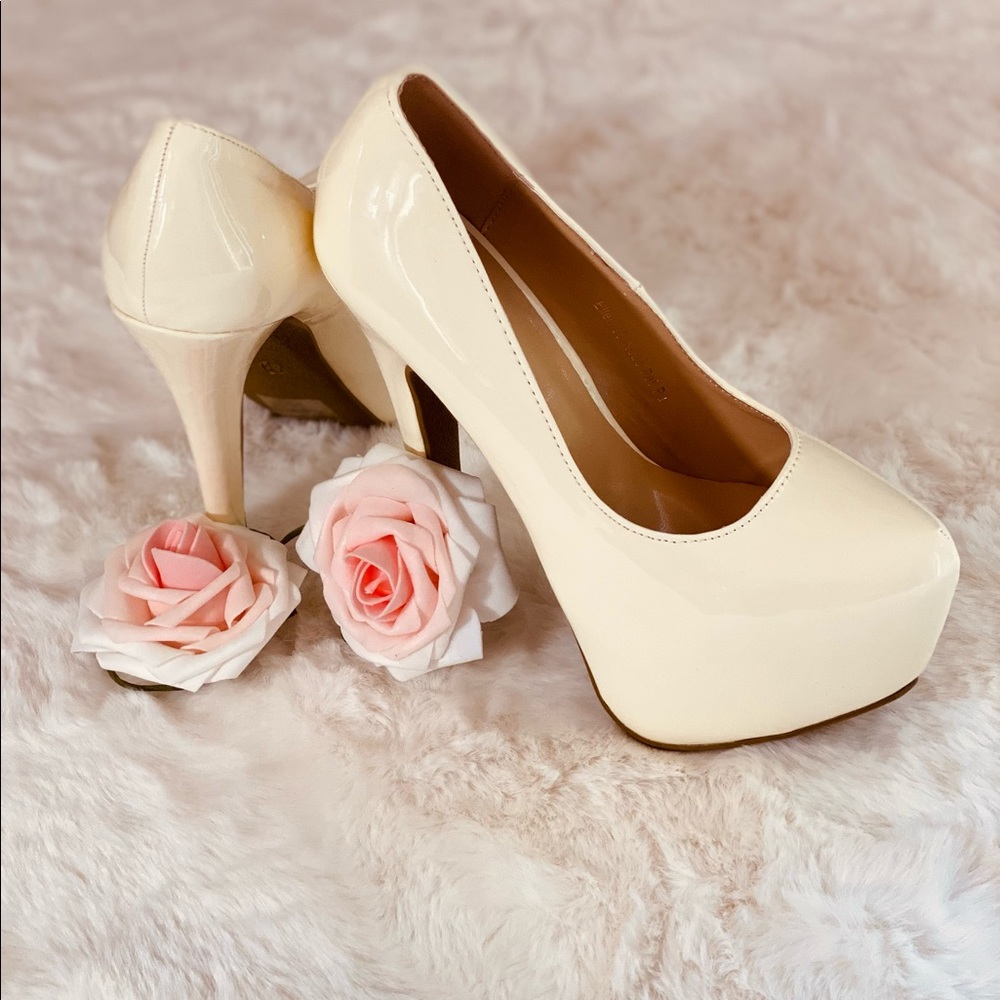 Daily shoes Ellen-03 Nude size 6.5 stiletto